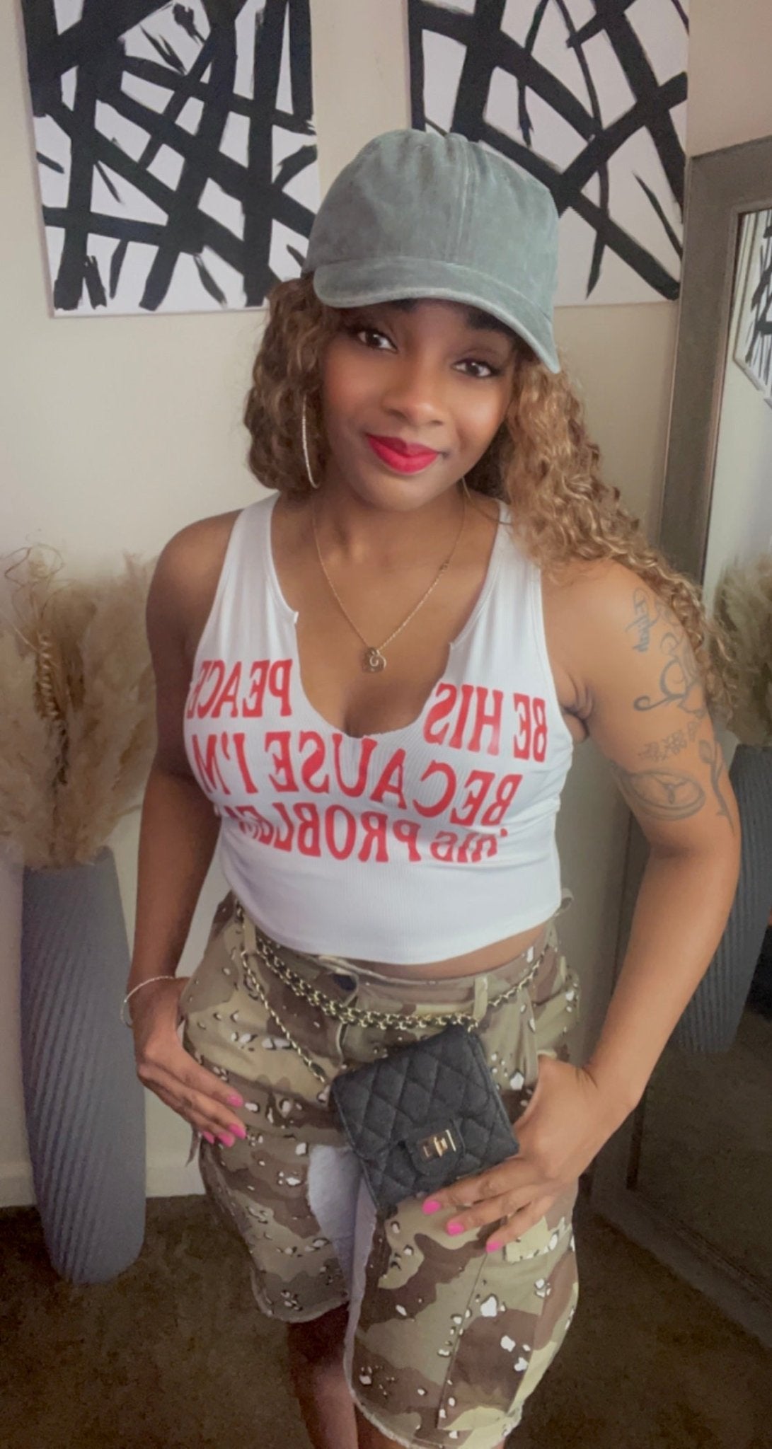 His Problem Top - BeauTise’ Boutique