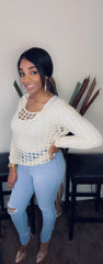 Ella Crochet Top - BeauTise’ Boutique