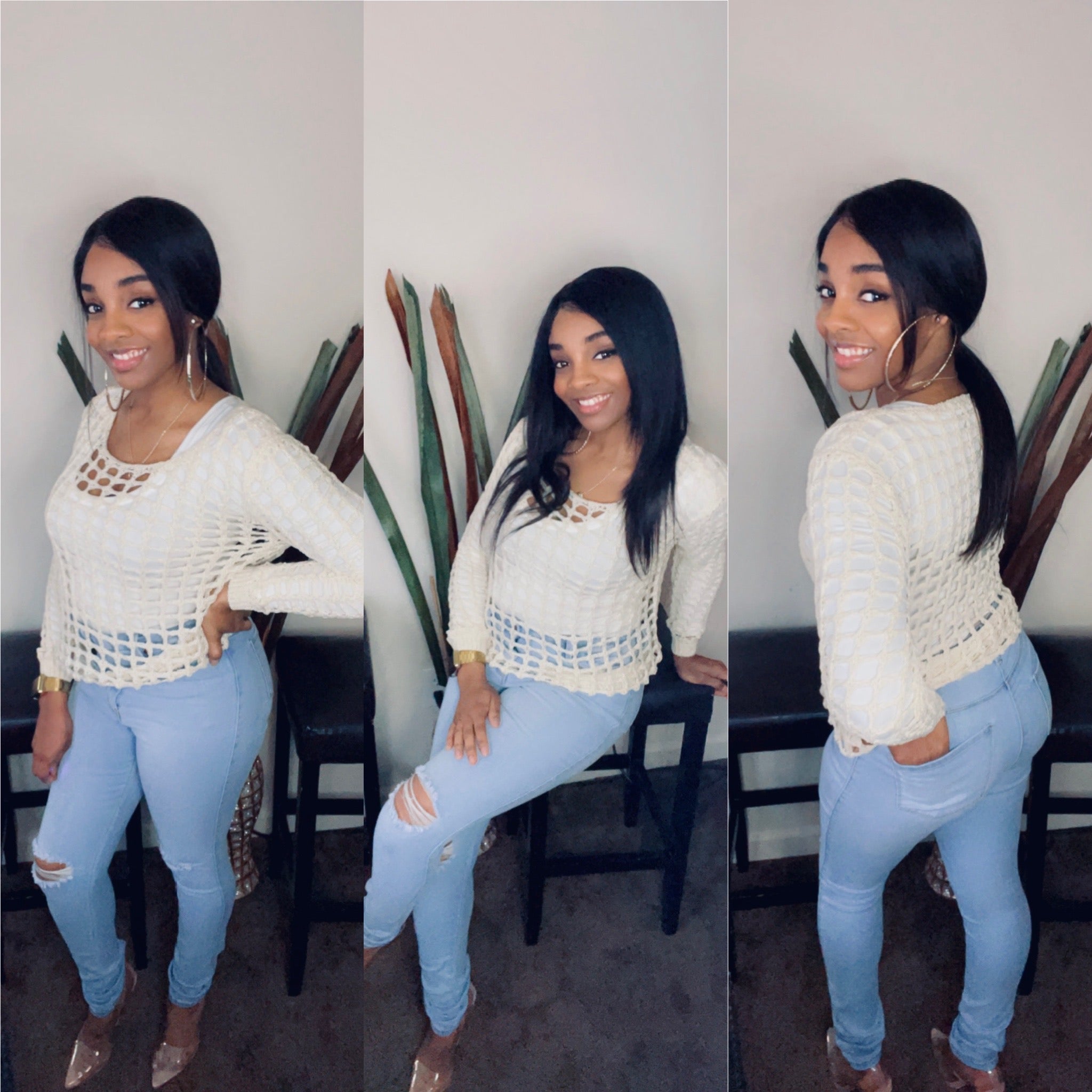 Ella Crochet Top - BeauTise’ Boutique