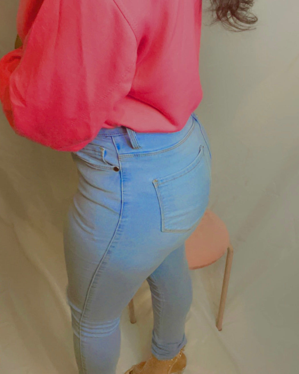 "Slit Where" Jeans
