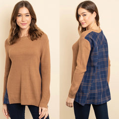 “Look Back At It” Sweater - BeauTise’ Boutique