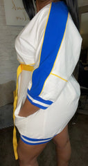 Tasteful Dress (belt included) - BeauTise’ Boutique