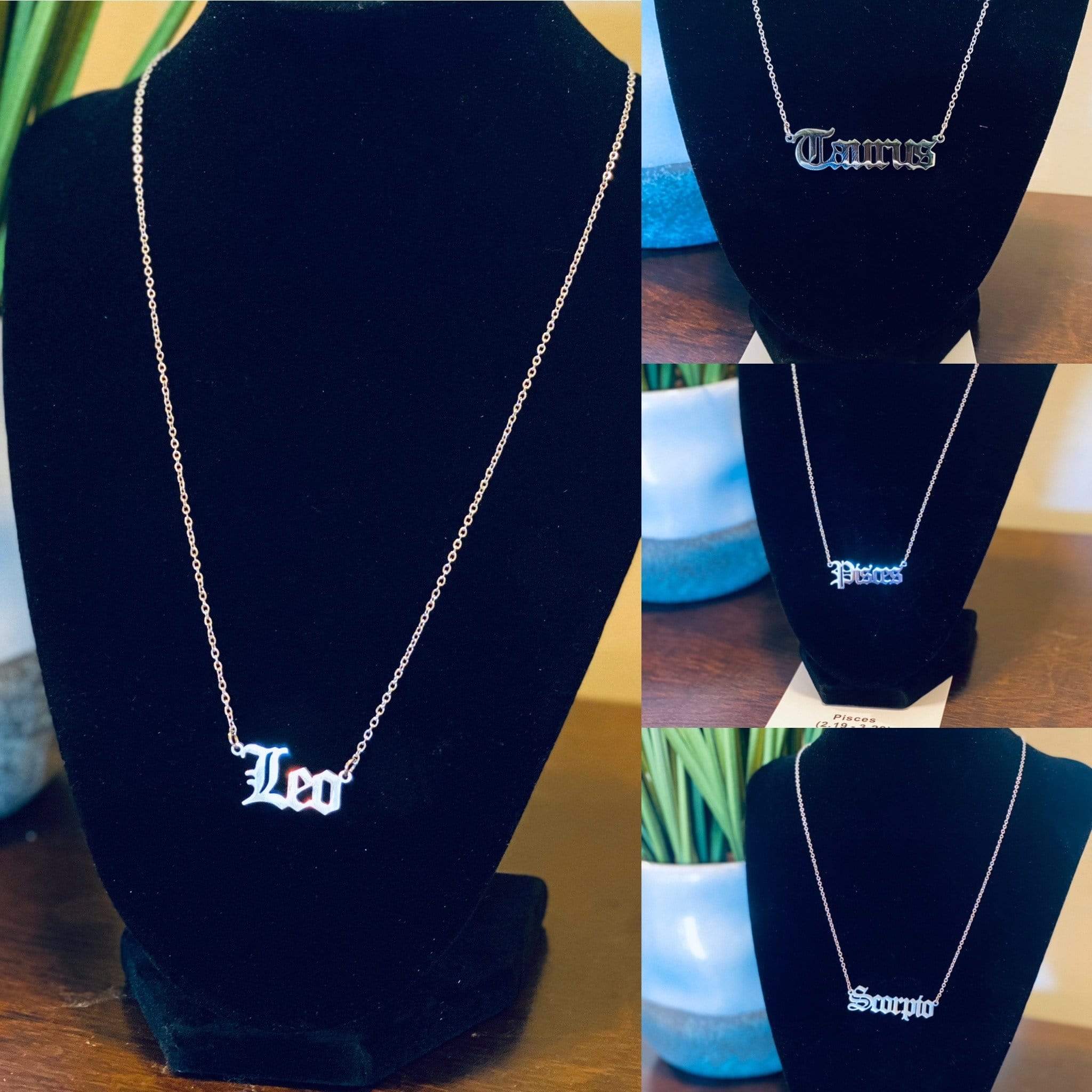 “What’s your sign” Necklace - BeauTise’ Boutique