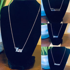“What’s your sign” Necklace - BeauTise’ Boutique