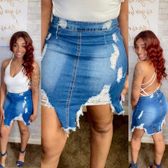 Worst Behavior Skirt - BeauTise’ Boutique
