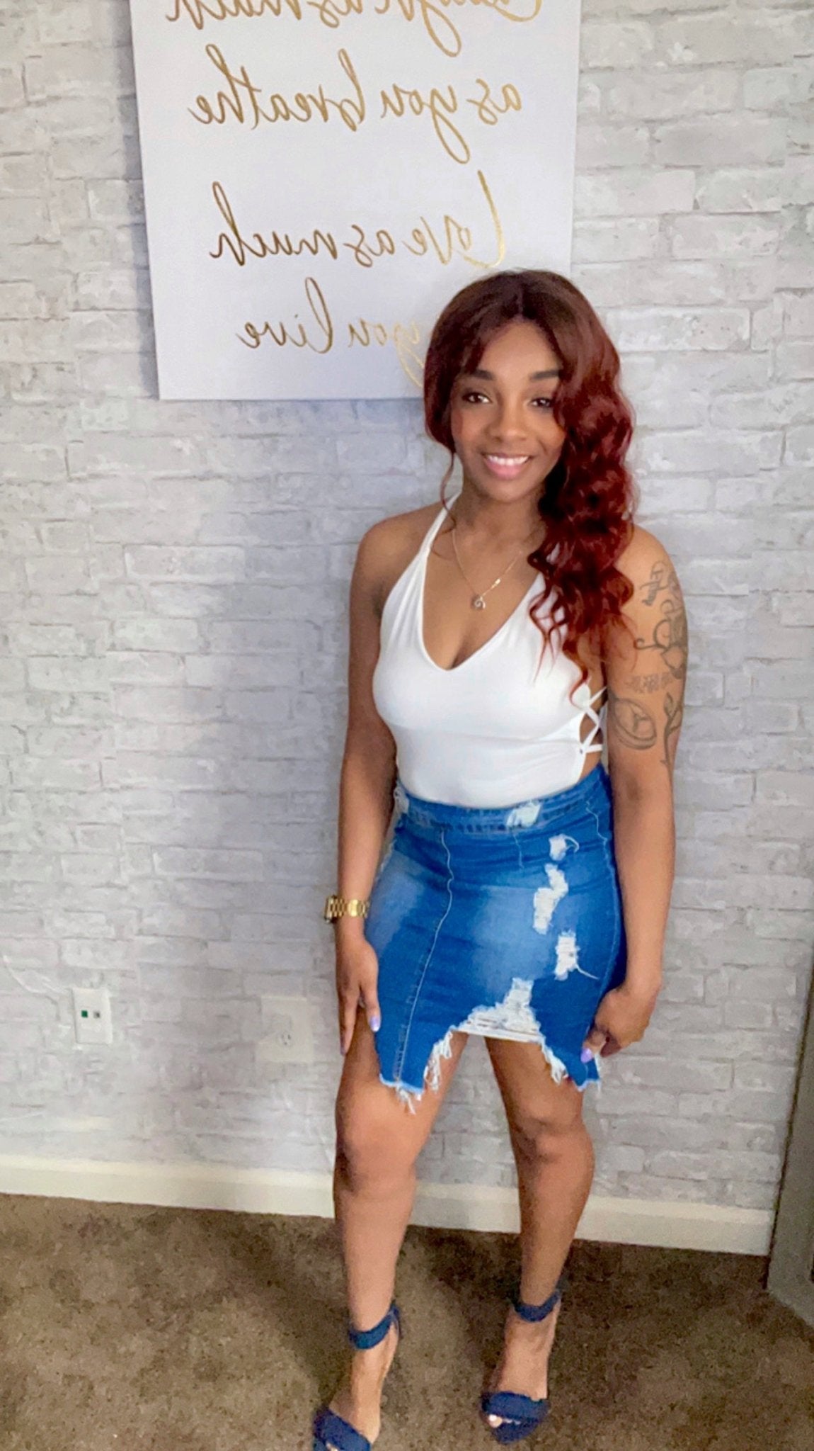 Worst Behavior Skirt - BeauTise’ Boutique