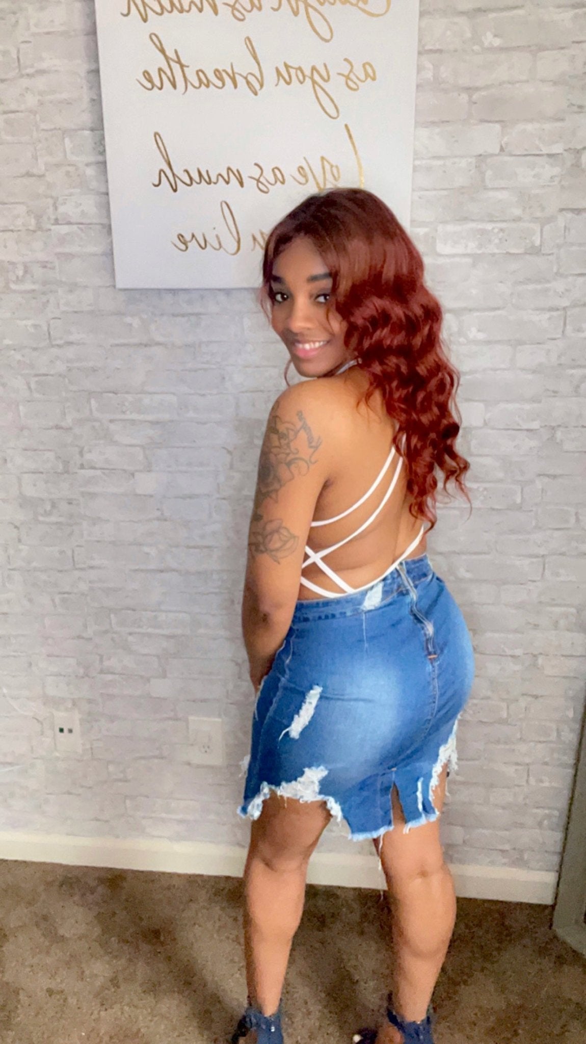 Worst Behavior Skirt - BeauTise’ Boutique
